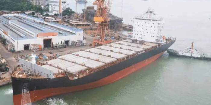 好新闻！厦船沉工交付1800TEU集装箱船，扬子江船业再获集装箱船订单